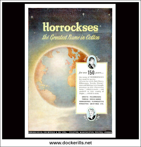 Horrockses Cotton. Original Vintage Advert From October 1st, 1949.