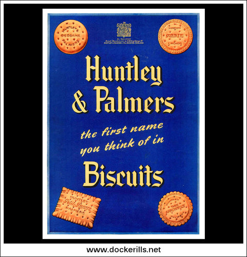 Huntley & Palmers Biscuits. Original Vintage Advert From February 11th, 1950.