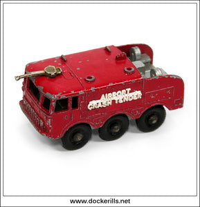 Matchbox 1-75 No. 63b, Foamite Crash Tender, 1964-68. FOR RESTORATION.