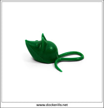 Ideal Mouse Trap. Mouse Counter. VINTAGE GAME SPARES Green.
