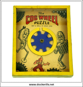 The Cog Wheel Puzzle. R. Journet & Co. Ltd. Vintage Puzzle.