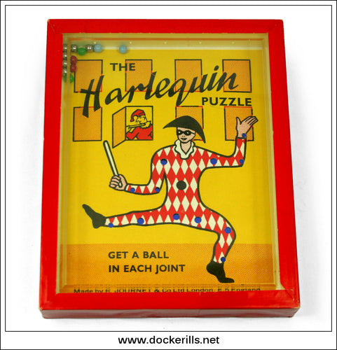 The Harlequin Puzzle. R. Journet & Co. Ltd. Vintage Puzzle.