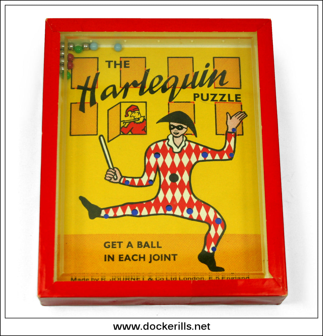 The Harlequin Puzzle. R. Journet & Co. Ltd. Vintage Puzzle.