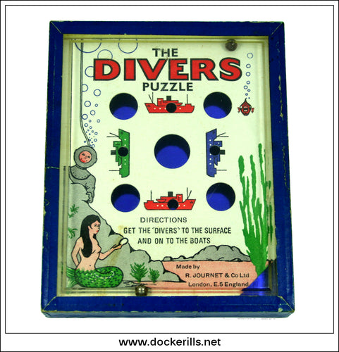 The Divers Puzzle. R. Journet & Co. Ltd. Vintage Puzzle.