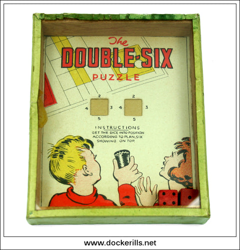 The Double-Six Puzzle. R. Journet & Co. Ltd. Vintage Puzzle.