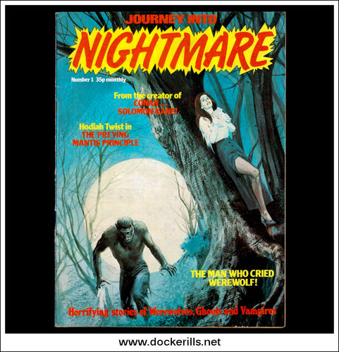 Journey Into Nightmare, Volume 1, Number 1, 1978. Horror Comic. British Edition.