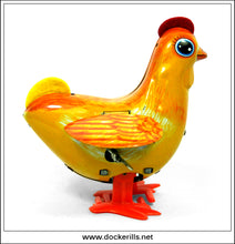 Charlie Chick Vintage Tin Plate Clockwork Novelty Toy, Kanto Toys, Japan. Boxed Example 2.
