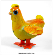 Charlie Chick, Kanto Toys, Japan. Vintage Tin Toy 1
