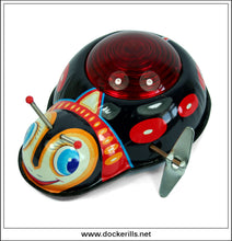 Vintage Tin Plate Twinkling Bug Clockwork / Wind-Up Novelty Toy, Kanto Toys, Japan