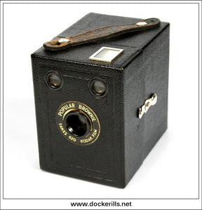 Buy Vintage Kodak Popular Brownie Box Camera 2.