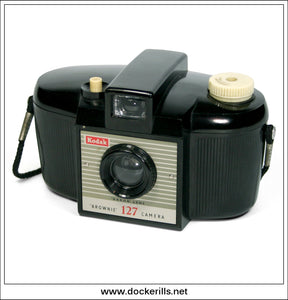 Vintage Kodak Brownie 127 Camera, Dakon Lens.