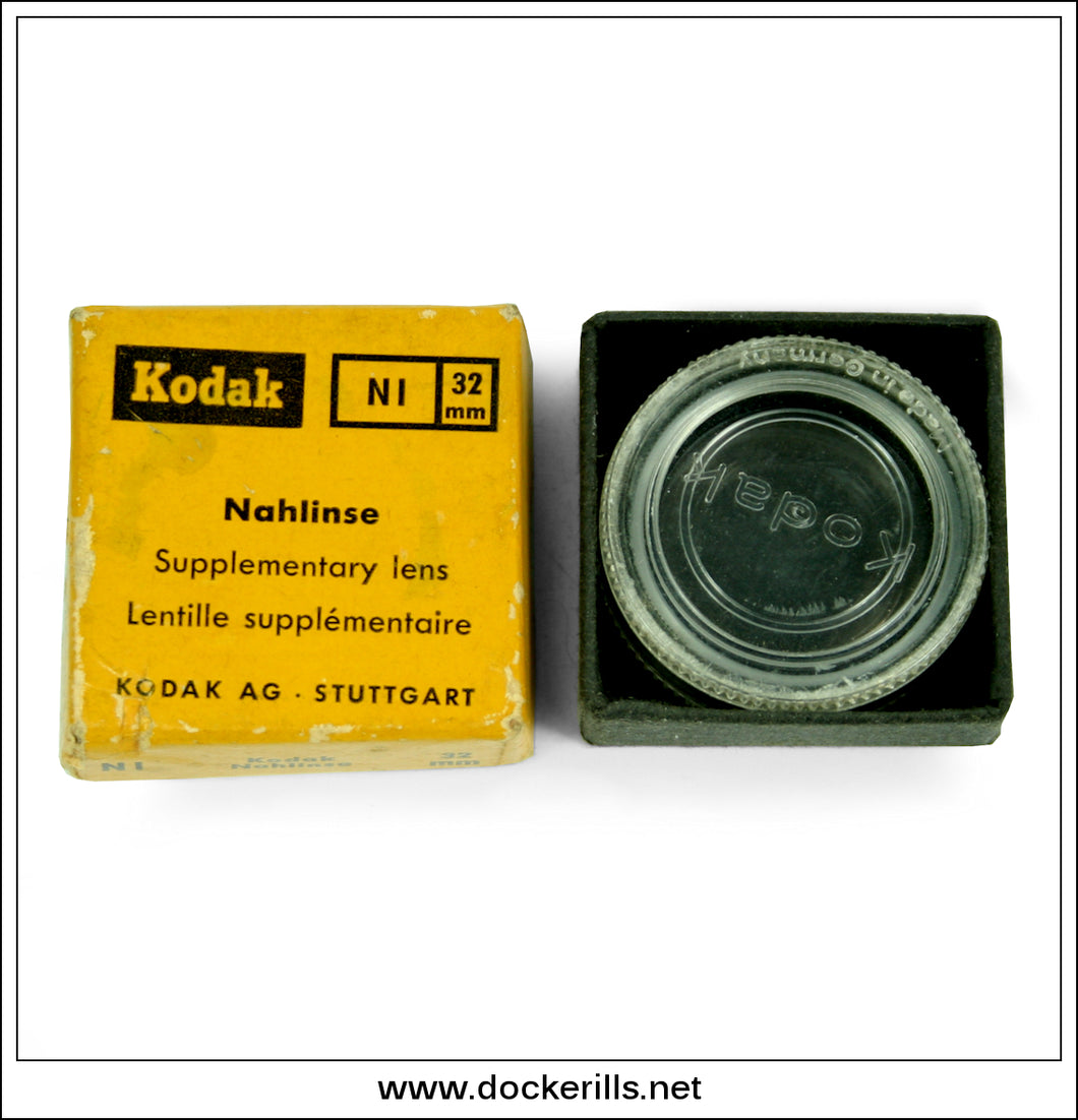 Kodak Supplementary Lens No. NI 32mm.