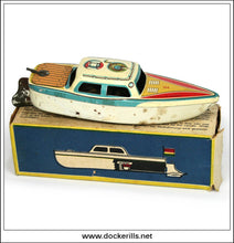 Pop Pop Boat / Puff-Paff Boat, Vintage Pop Pop Boat, LBZ Lorenz Bolz Zirndorf, West Germany 2.