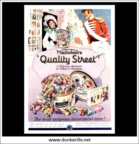 Mackintosh's Quality Street. Original Vintage Advert From November 20th, 1936.