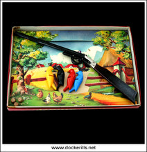 Crow Shoot Game, Louis Marx & Co., Ltd. Great Britain. Vintage 1950's/60's Toy 3.