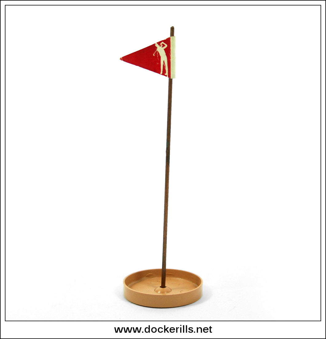 Louis Marx & Co. Ltd., Pro Shot Golf - Flag And Hole. VINTAGE GAME SPARES