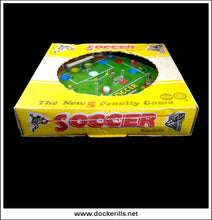 Soccer Bagatelle. Vintage Tin Plate Backed Bagatelle Game, Marx, Great Britain 3.