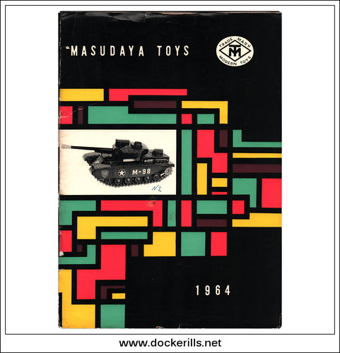 Original Vintage Sales Catalogue / Brochure for Masudaya, 1964. Tin Plate Toys.