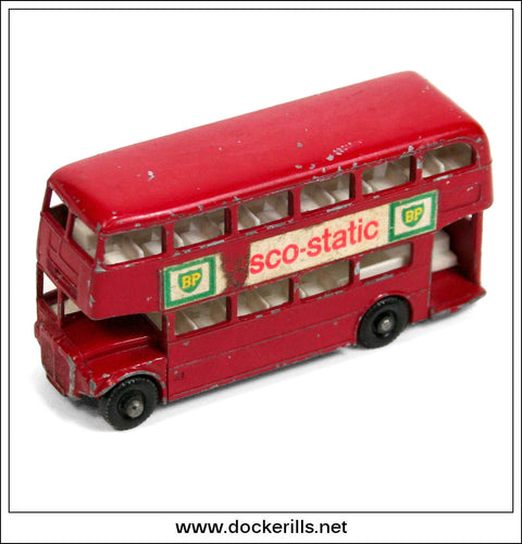 Matchbox 1-75 No. 5d, Routemaster Bus, 1966-69. FOR RESTORATION.