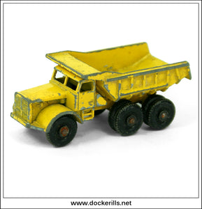 Matchbox 1-75 No. 6c, Euclid Dump Truck, 1963.