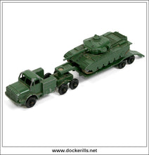 Matchbox Major No 3, Sankey Tank Transporter & Centurion Mk III Tank, 1958-60. FOR RESTORATION 1.