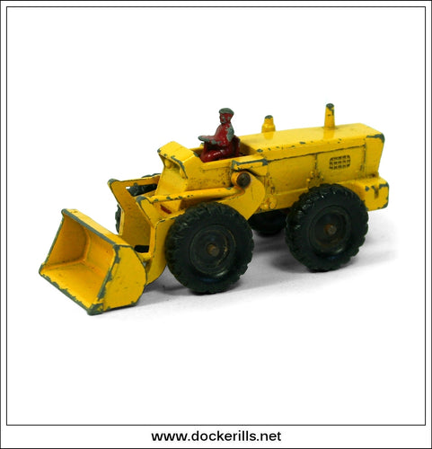 Matchbox 1-75 No 43b, Aveling Barford Tractor Shovel, 1962.