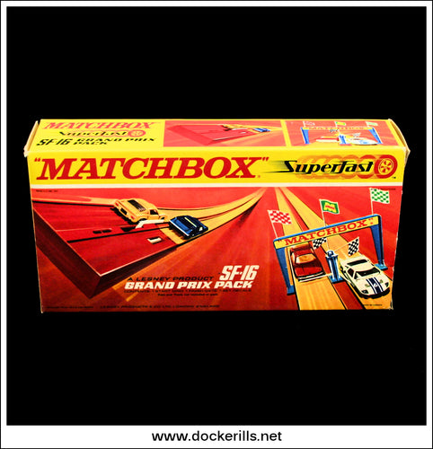Matchbox Superfast SF-16 Grand Prix Pack - Box.