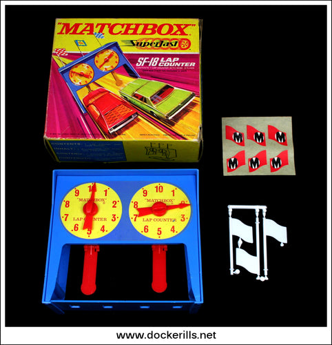 Matchbox Superfast SF-18 Lap Counter.