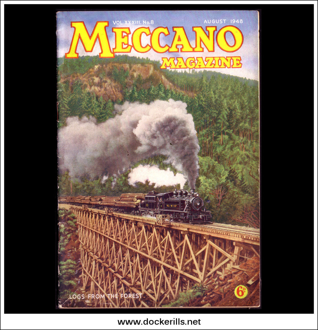 Meccano Magazine Vol. XXXIII. No. 8 published August 1948.