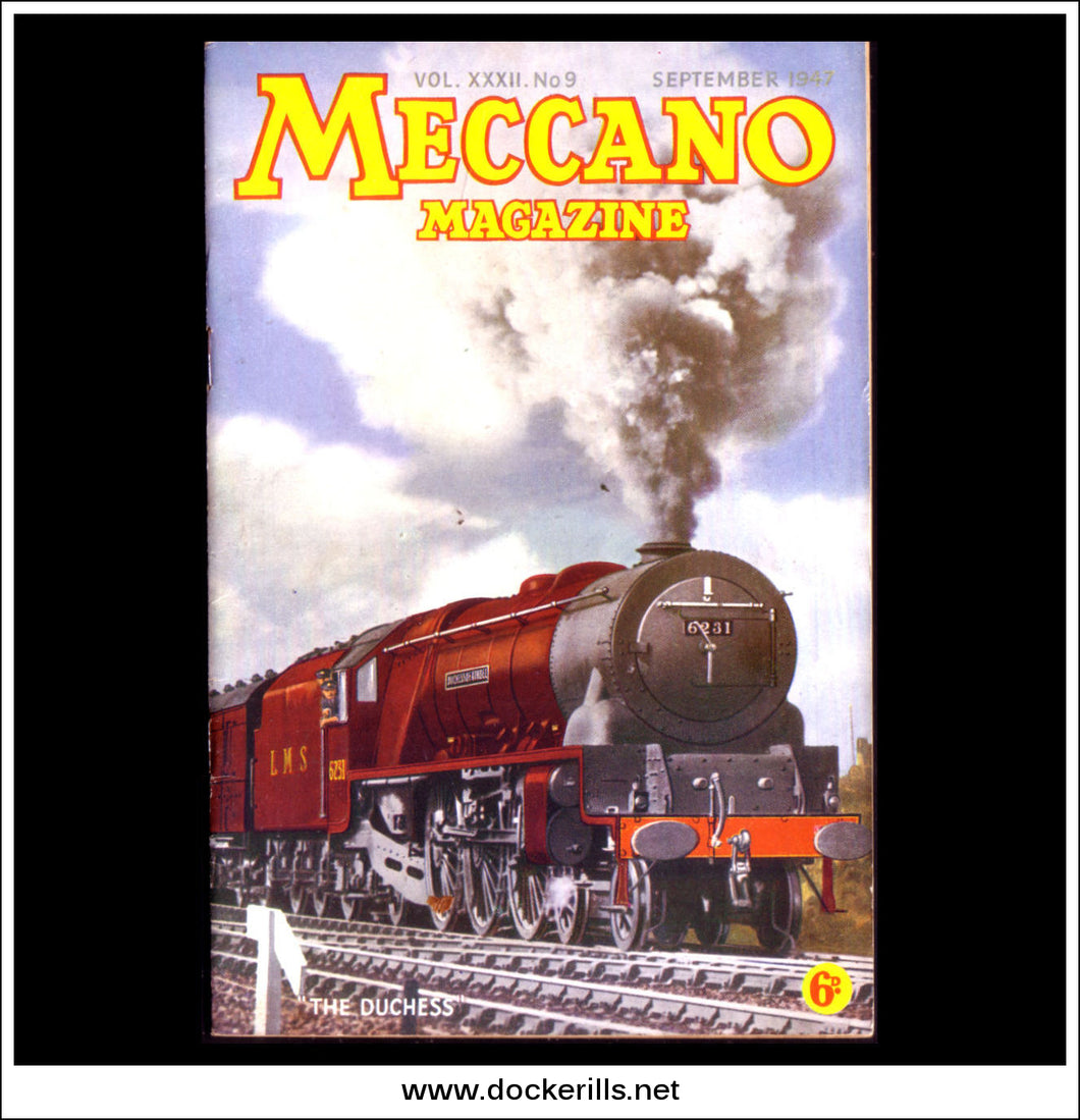 Meccano Magazine Vol. XXXII. No. 9 September 1947