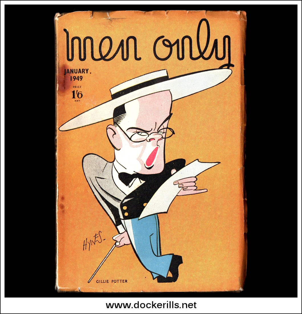Men Only And London Opinion Magazine, January, 1949. Vol. 40, No. 157.