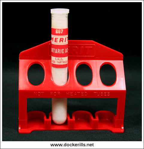 Merit Chemistry Set - Spare Chemical 867 Tartaric Acid. J. & L. Randall Ltd. VINTAGE TOY SPARES