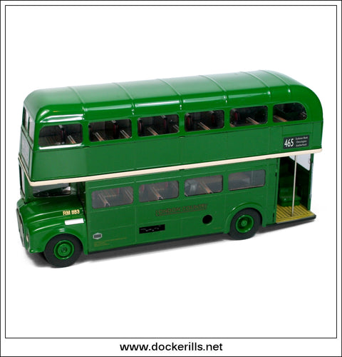 Corgi Mettoy Tin Plate Clockwork London Country Routemaster Bus, Green, 1:35 Scale. (Kovap) 1.