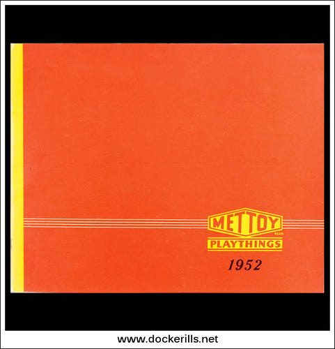 Sales Catalogue / Brochure for Mettoy, Great Britain, 1952. Tin Plate Toys. (Digital Copy, In Preparation)
