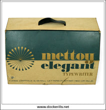 Mettoy Elegant Toy Typewriter, Mettoy, Great Britain. Tin Toy - Box.