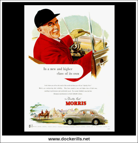 Morris. Original Vintage Advert From December 1952.