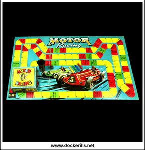 Motor Racing. Vintage Board Game c. 1950's 3.