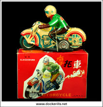 Motorcycle MS 702 Tin Plate Toy, China 1