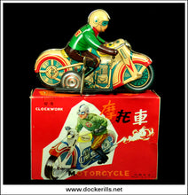 Motorcycle MS 702 Tin Plate Toy, China 2.