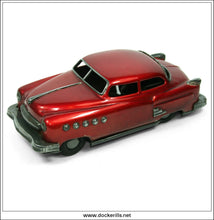 Orion Saloon. Vintage 1950's Tin Plate Friction Drive Toy Car, Nomura, Japan 2.