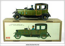 Coche Coupe-Limousine, 1923, Paya, Spain. Vintage Tin Plate Clockwork Limousine Toy 1.