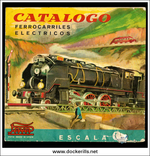 Catalogo Ferrocarriles Electricos / Paya Electric Railways Catalogue 1960. 'O' Gauge.