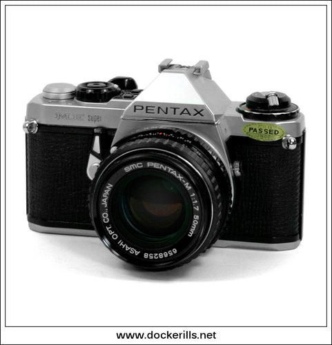 Pentax ME Super SLR Film Camera / SMC Pentax-M 1:1.7 50mm Lens