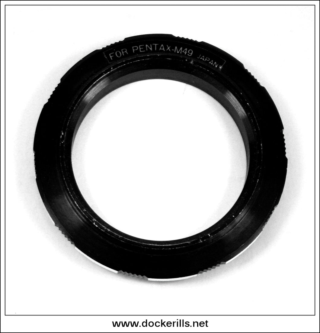 Pentax K Mount 49mm Reversing ring.