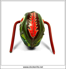 Vintage Tin Plate Piranha Toy, West Germany 2.