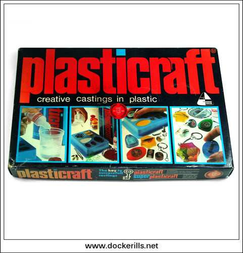 Vintage 1970's Plasticraft Craft Toy. Plastic Casting / Embedding Set. Turner Research Ltd. 1.