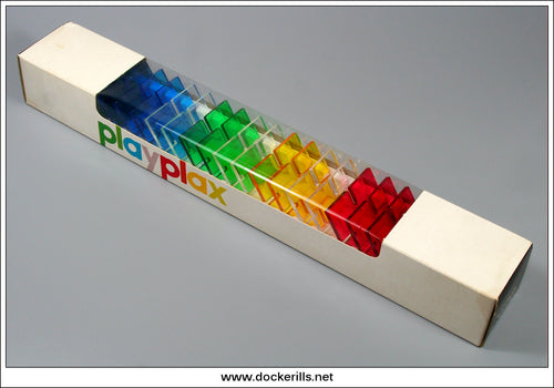 Playplax Squares Construction Toy, Trendon Ltd., Patrick Rylands. New York Museum Of Modern Art Special Edition.