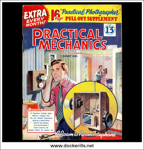 Practical Mechanics Magazine, August, 1958. 
