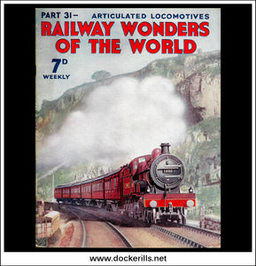 Railway Wonders Of The World Magazine No. 31. 1935. Cover - LMS Train ...