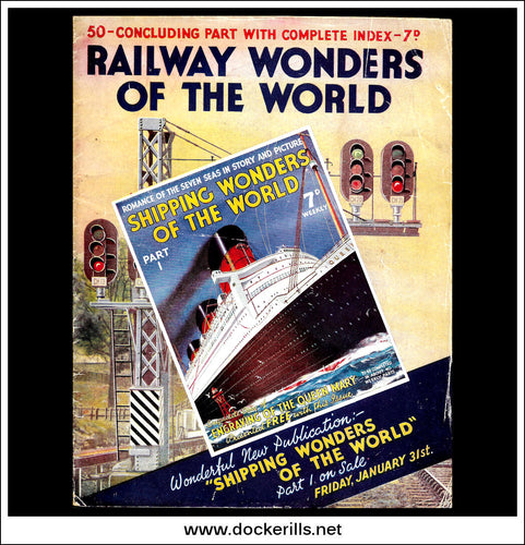 Railway Wonders Of The World Magazine No. 50. 1936.